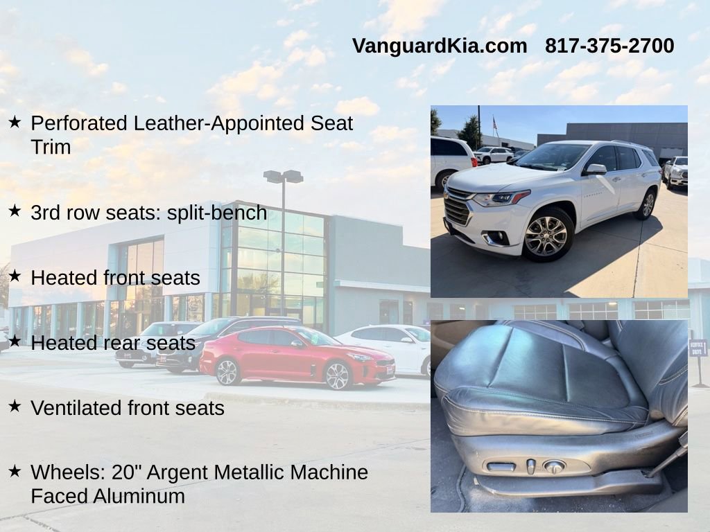Used 2018 Chevrolet Traverse Premier w/ Driver Confidence II Package FWD image 24