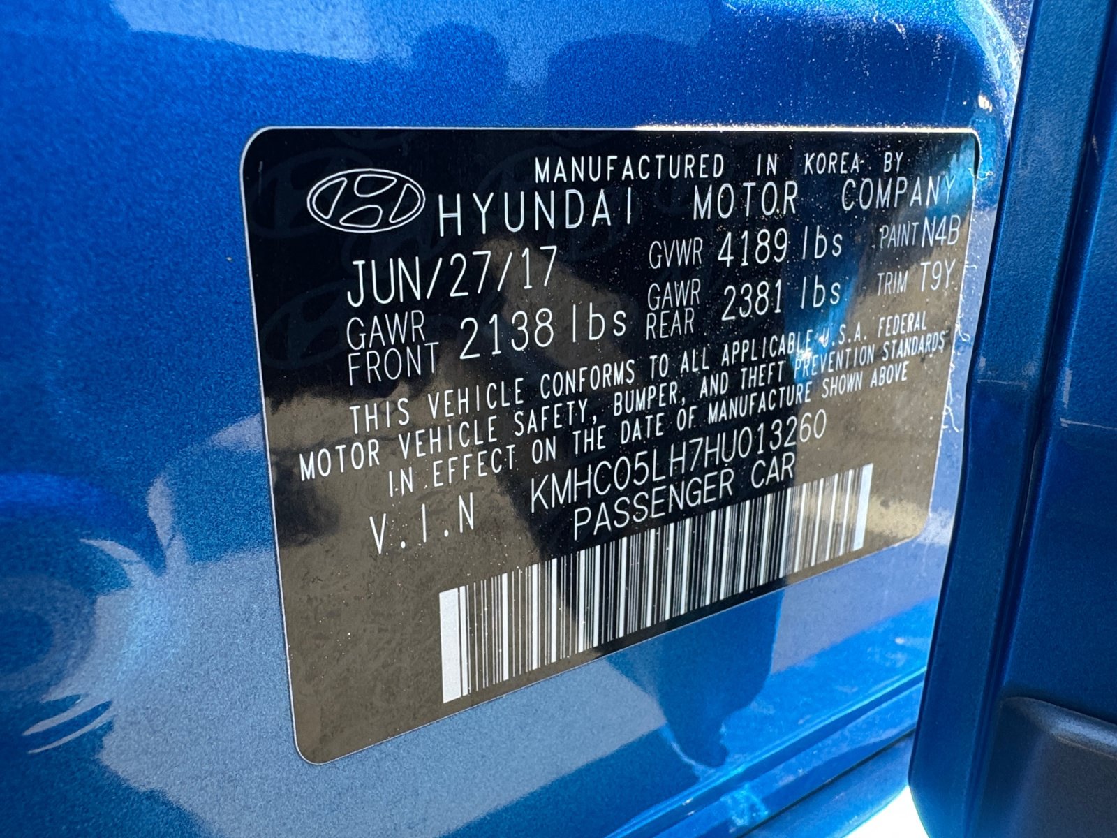 Used 2017 Hyundai Ioniq Limited w/ Limited Ultimate Package 02 FWD image 18