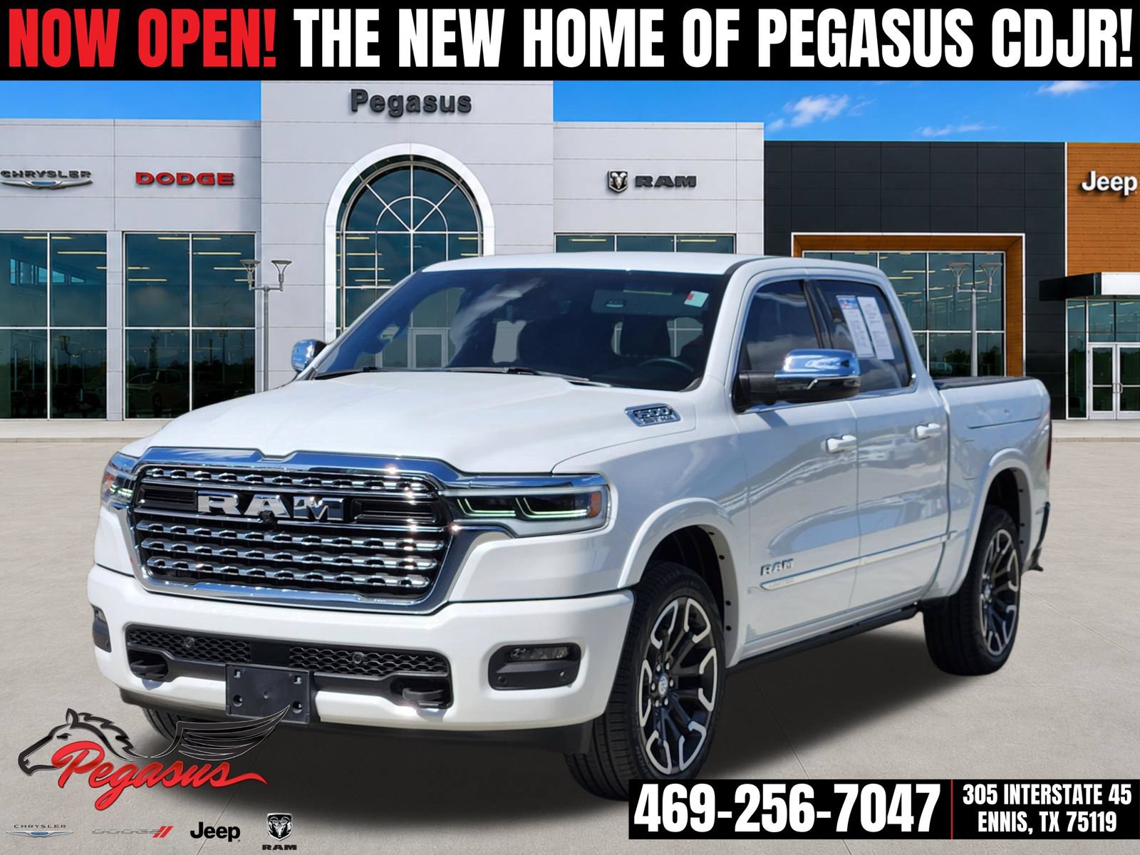 Used 2025 RAM 1500 Limited w/ Body Color Bumper Group AWD/4WD video 2