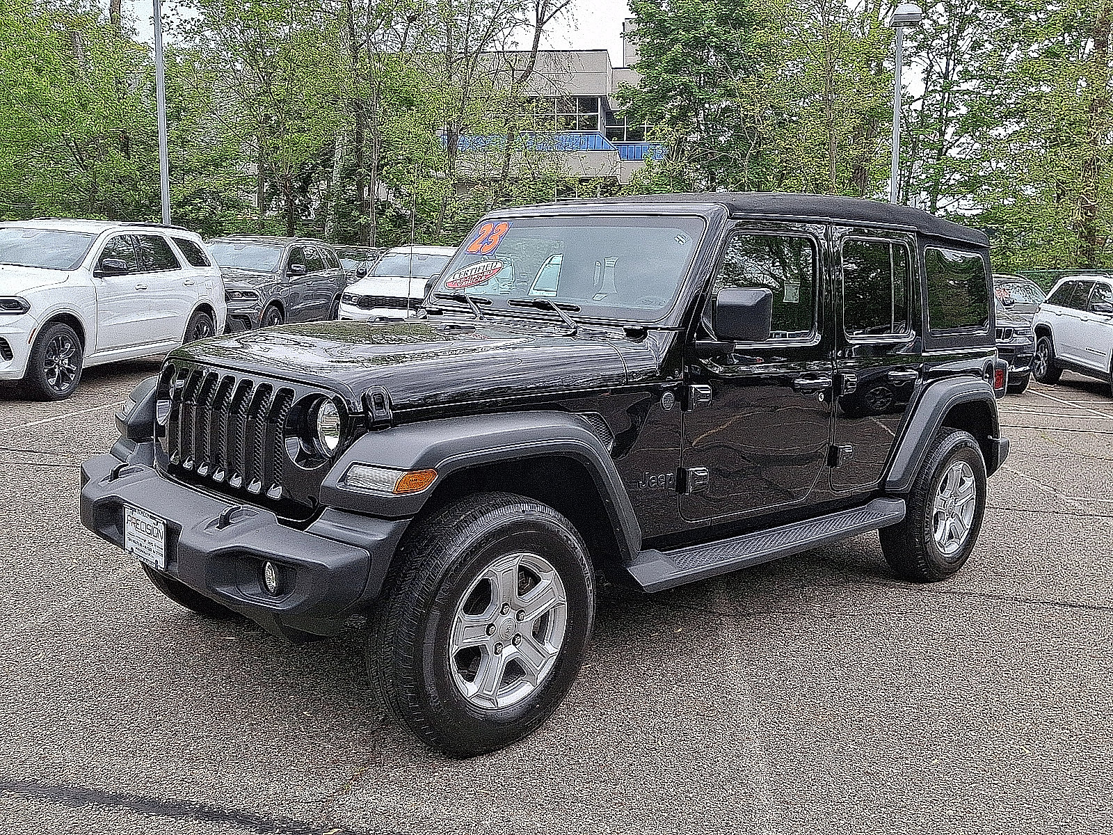 Certified 2023 Jeep Wrangler Unlimited Sport AWD/4WD image 3