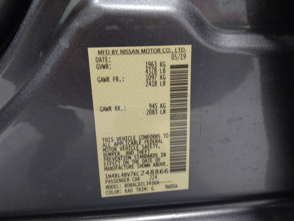 Used 2019 Nissan Altima 2.5 S image 33