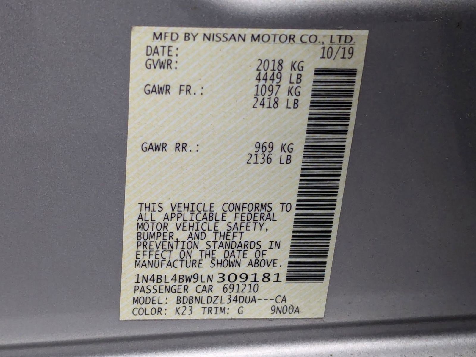 Used 2020 Nissan Altima 2.5 S image 20