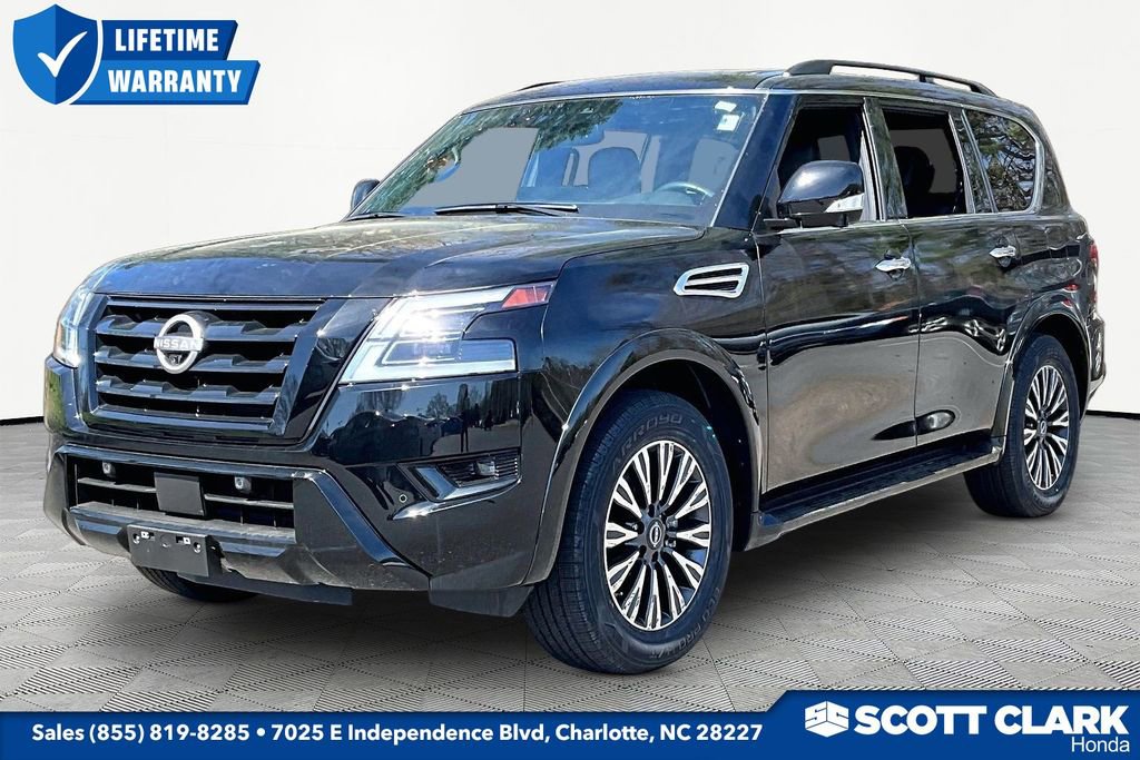 Used 2023 Nissan Armada SL w/ Midnight Edition Package image 3