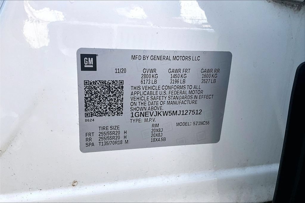 Used 2021 Chevrolet Traverse RS AWD/4WD image 37