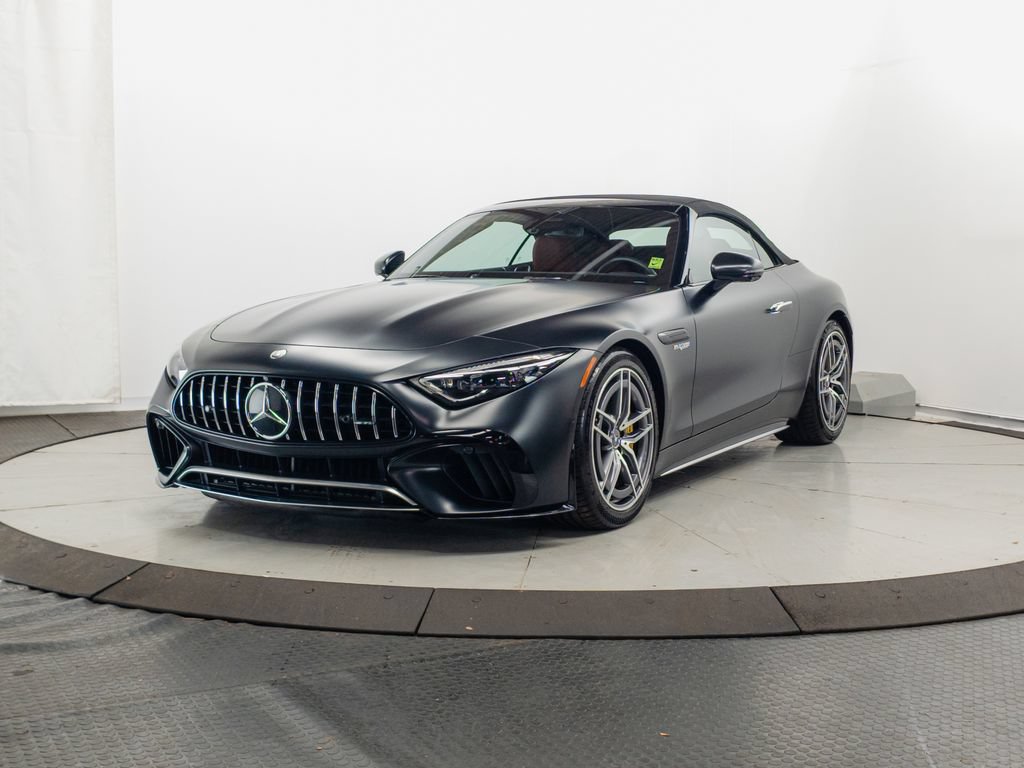 Certified 2024 Mercedes-Benz SL 63 AMG 4MATIC w/ Manufactur Interior Package image 3
