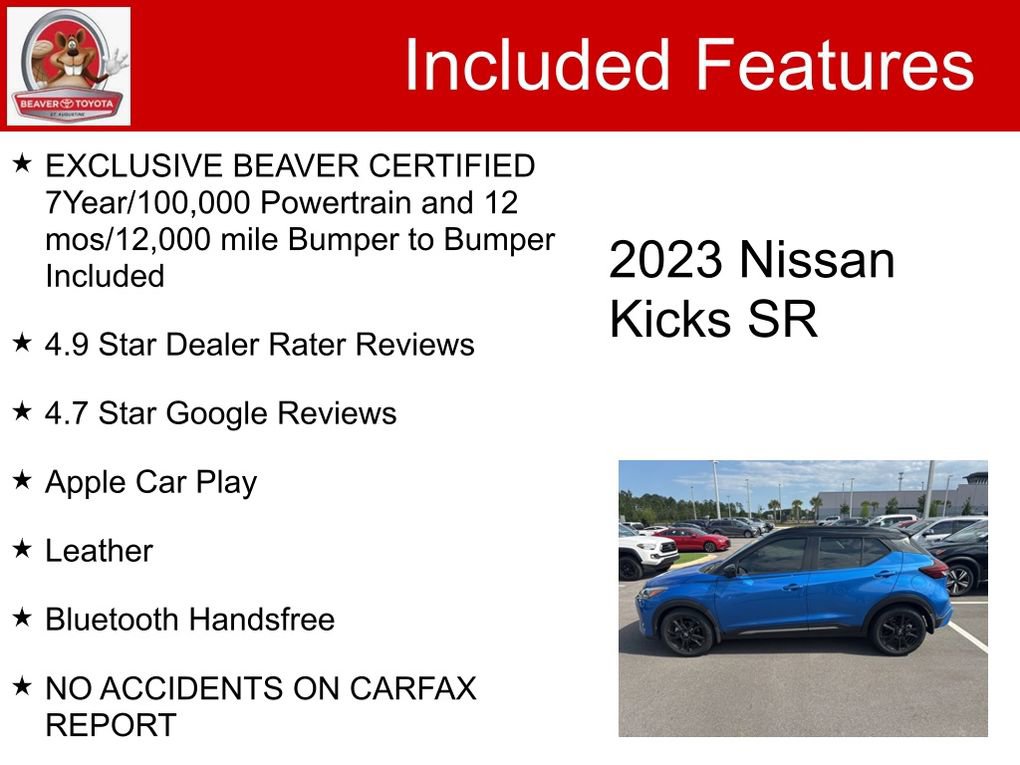 Used 2023 Nissan Kicks SR w/ SR Premium Package FWD image 5