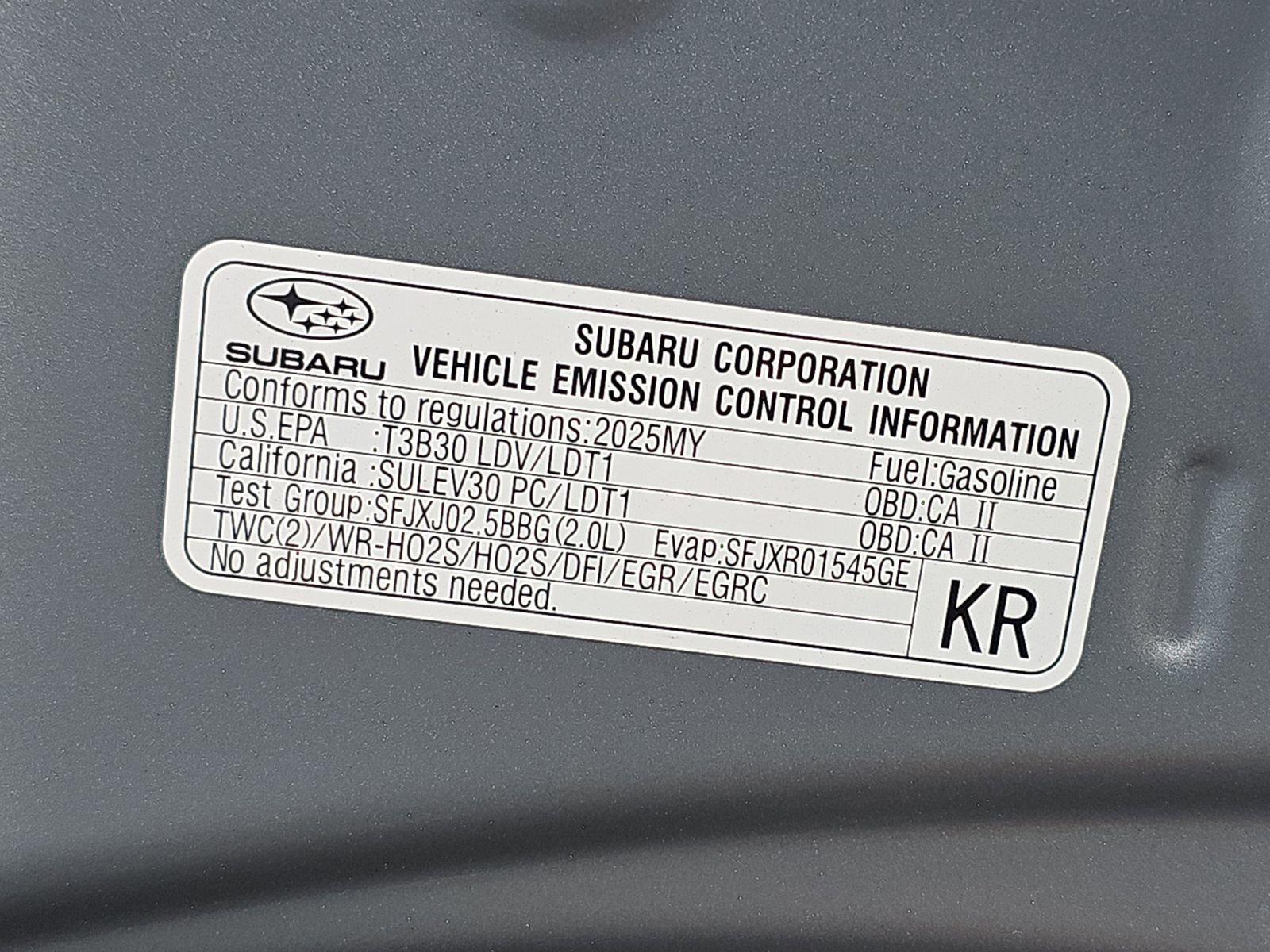 Certified 2025 Subaru Impreza 2.0i AWD/4WD image 15