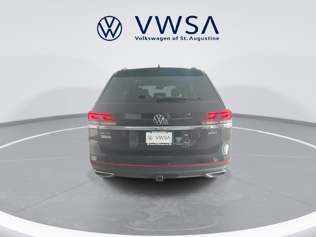 Used 2021 Volkswagen Atlas SE w/ Panoramic Sunroof Package AWD/4WD image 6