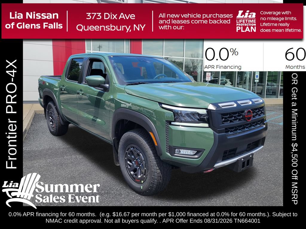 New 2026 Nissan Frontier PRO-4X w/ Tow Package