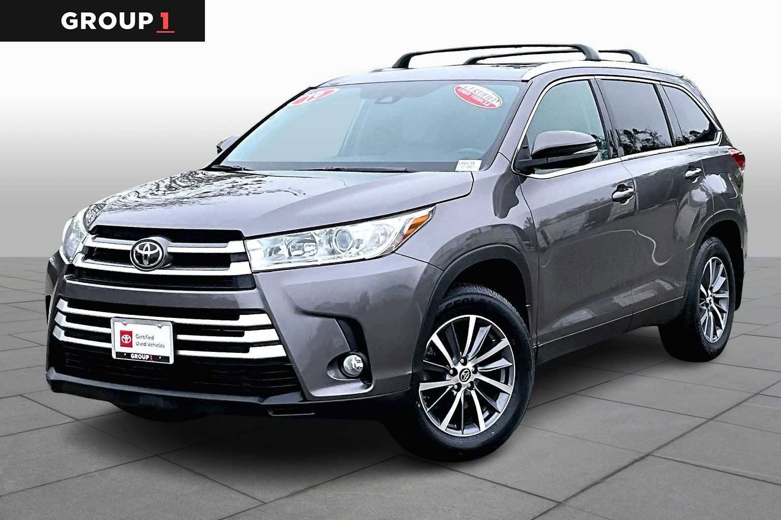 Certified 2019 Toyota Highlander XLE