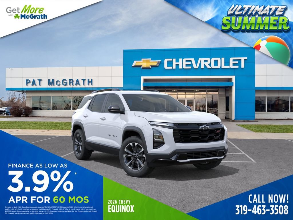 New 2026 Chevrolet Equinox RS w/ Convenience Package III