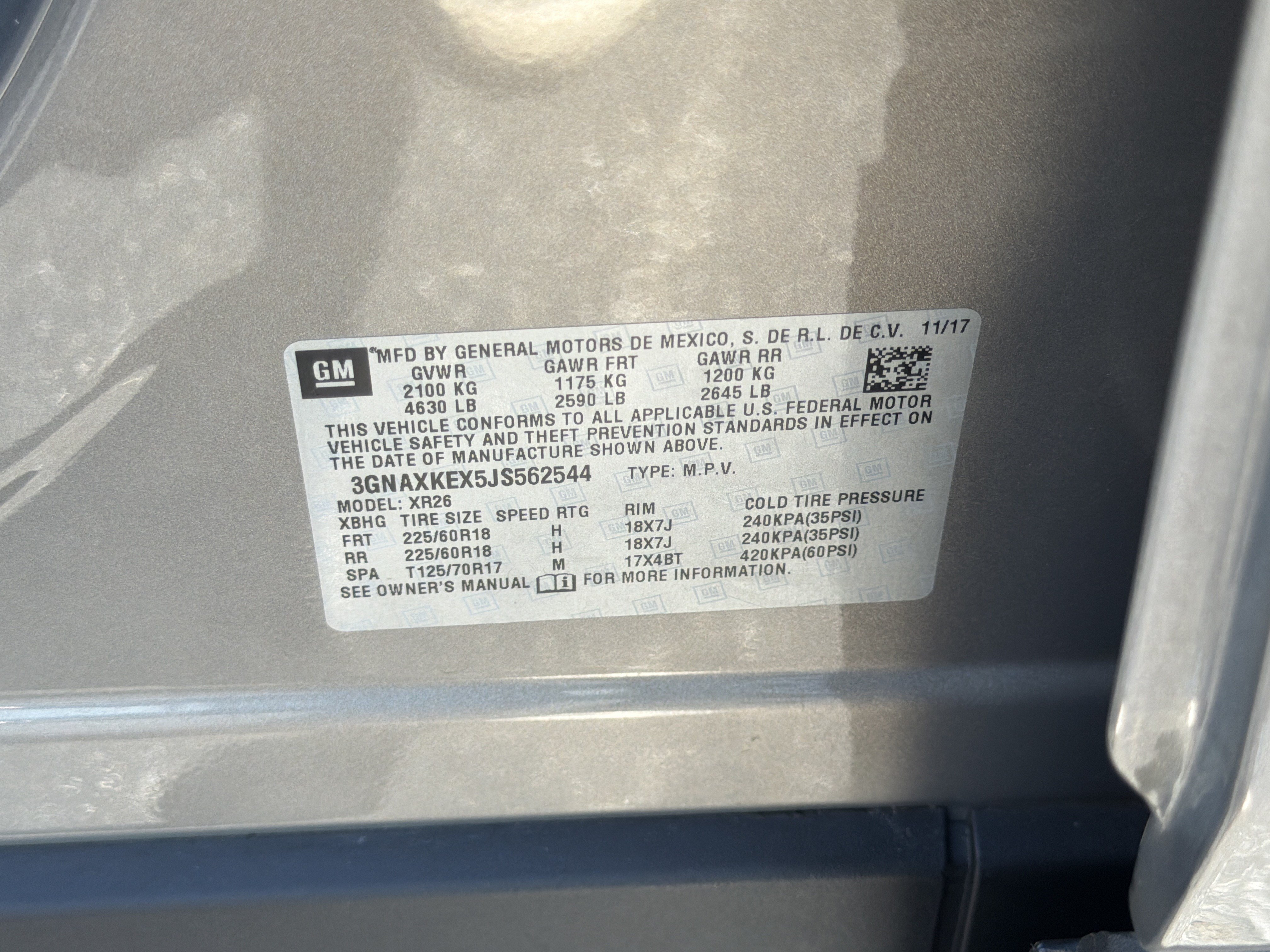 Used 2018 Chevrolet Equinox LT FWD image 33