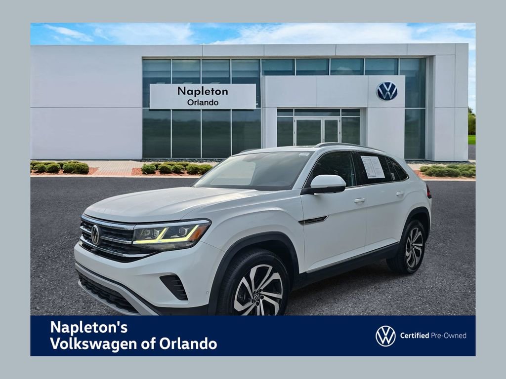 Certified 2021 Volkswagen Atlas Cross Sport SEL Premium image 1