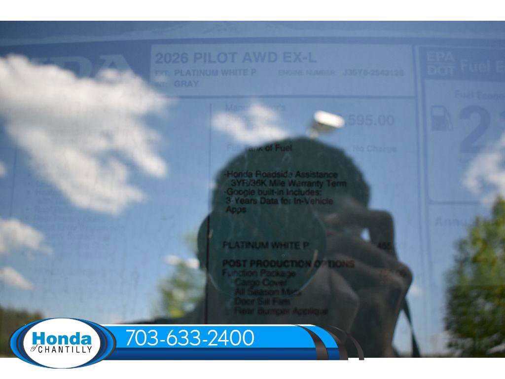 New 2026 Honda Pilot EX-L image 36