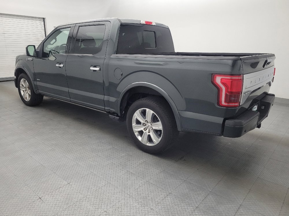 Used 2015 Ford F150 Platinum w/ Equipment Group 701A Luxury RWD image 3