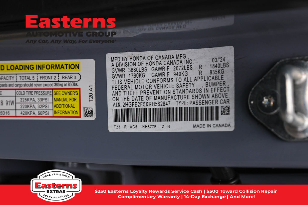 Used 2024 Honda Civic Sport image 34