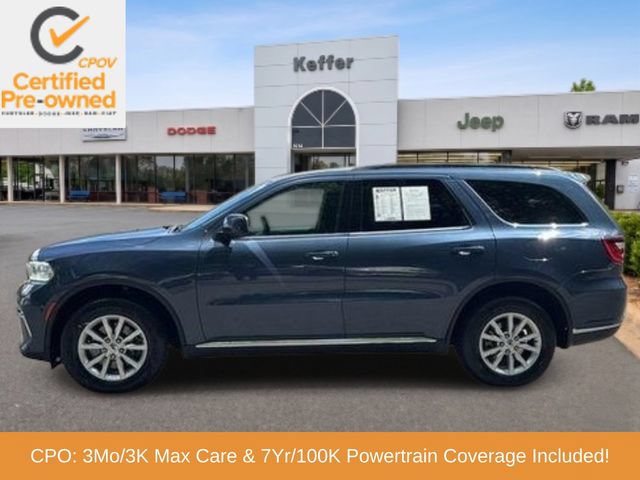 Certified 2021 Dodge Durango SXT AWD/4WD image 2