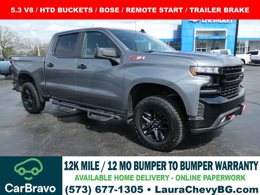 Certified 2021 Chevrolet Silverado 1500 LT Trail Boss w/ Convenience Package II