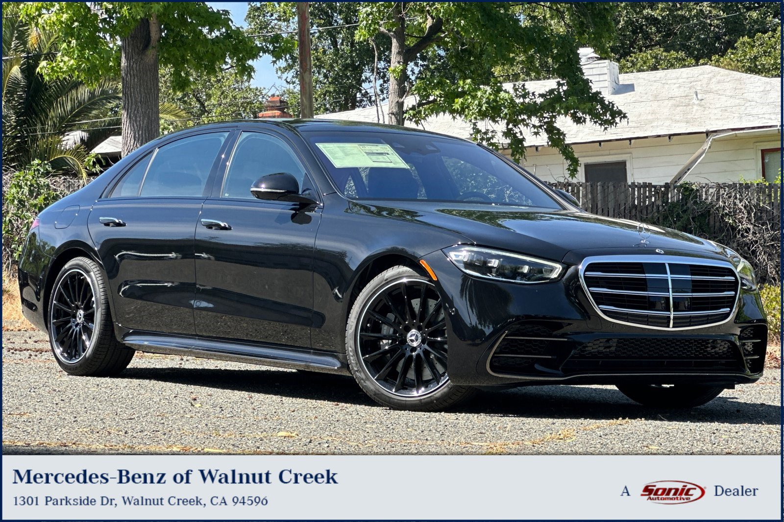New 2025 Mercedes-Benz S 580 4MATIC Sedan