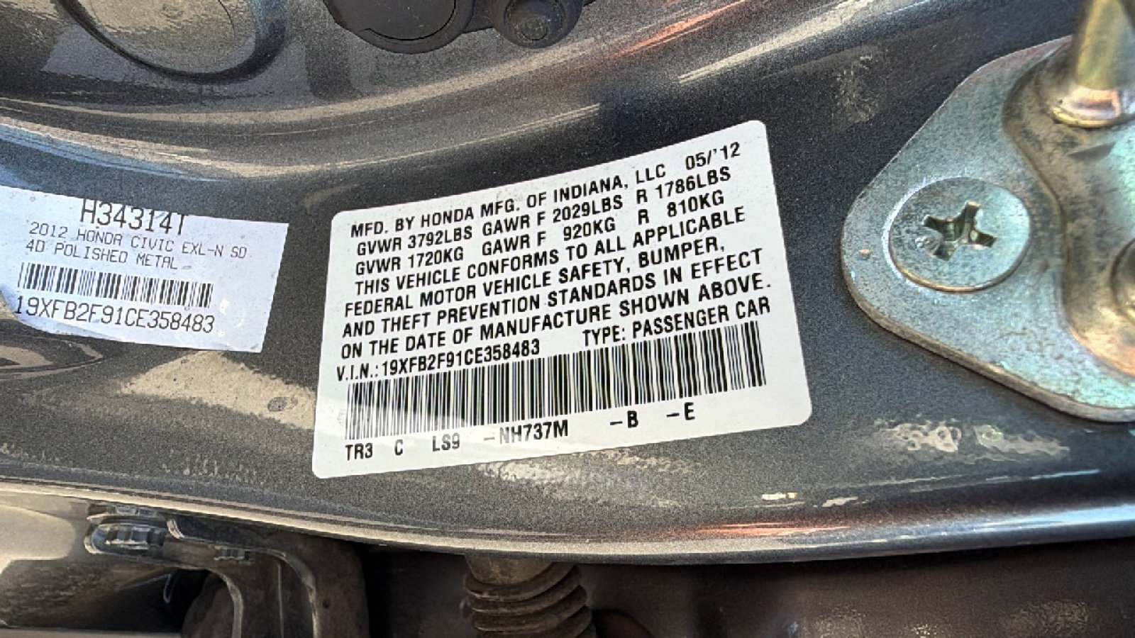 Used 2012 Honda Civic EX-L image 29