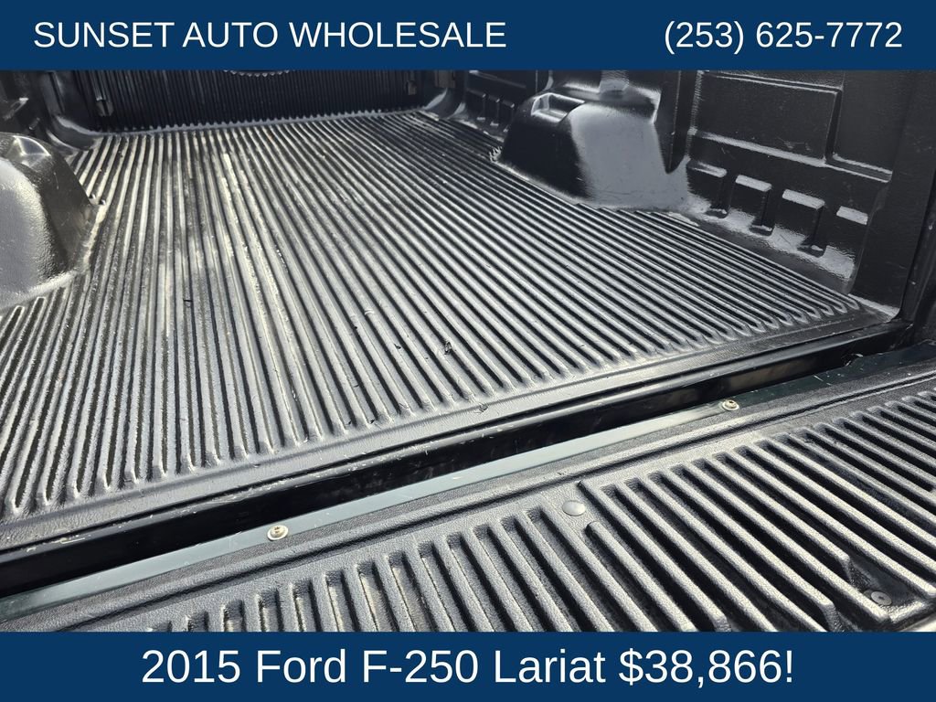 Used 2015 Ford F250 Lariat w/ Lariat Ultimate Package AWD/4WD image 28