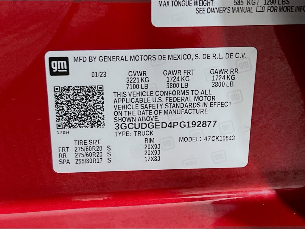 Used 2023 Chevrolet Silverado 1500 LTZ w/ LTZ Premium Package image 33