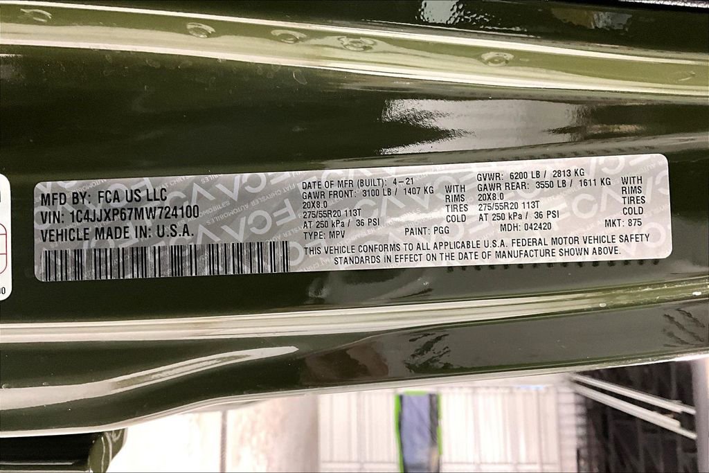 Used 2021 Jeep Wrangler Unlimited Sahara w/ Safety Group image 41