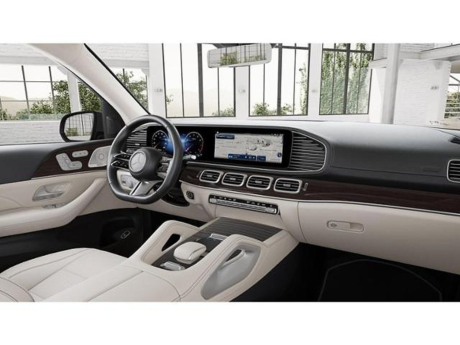 Certified 2024 Mercedes-Benz GLS 450 4MATIC w/ AMG Line Exterior image 8