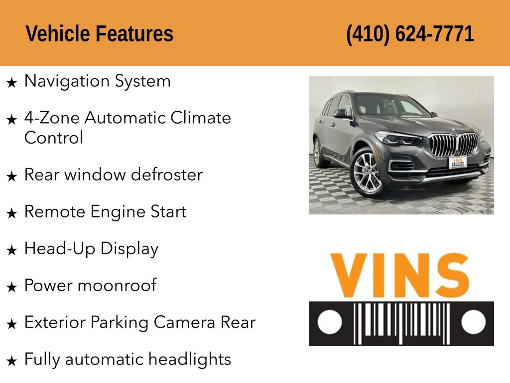 Used 2023 BMW X5 xDrive40i w/ Premium Package image 5