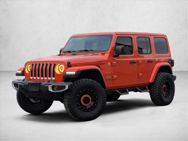 Used 2020 Jeep Wrangler Unlimited Sahara w/ Uconnect 4C Nav & Sound Group