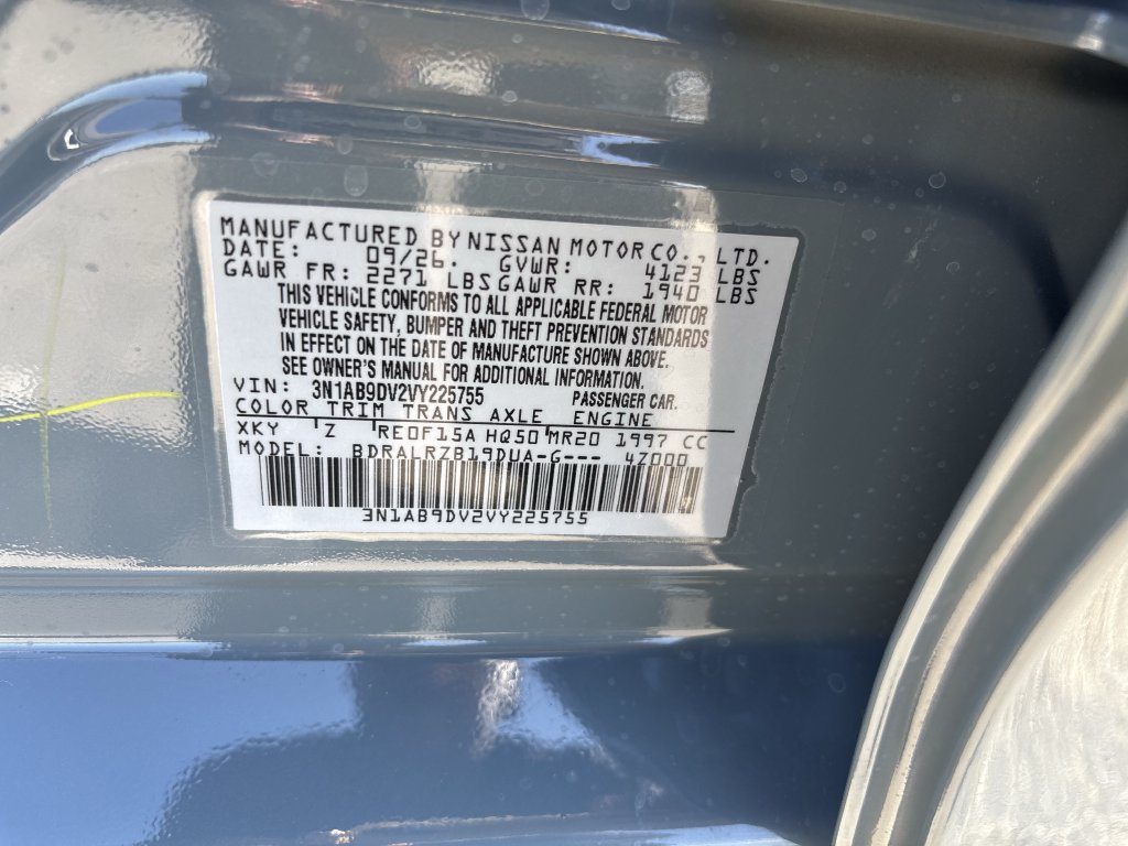 New 2027 Nissan Sentra SR w/ SR Premium Package FWD image 27