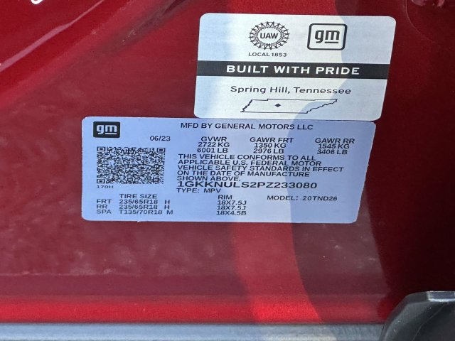 Used 2023 GMC Acadia SLT w/ Trailering Package AWD/4WD image 16