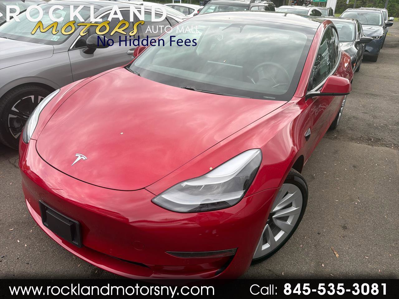 Used 2021 Tesla Model 3 Long Range AWD/4WD image 1