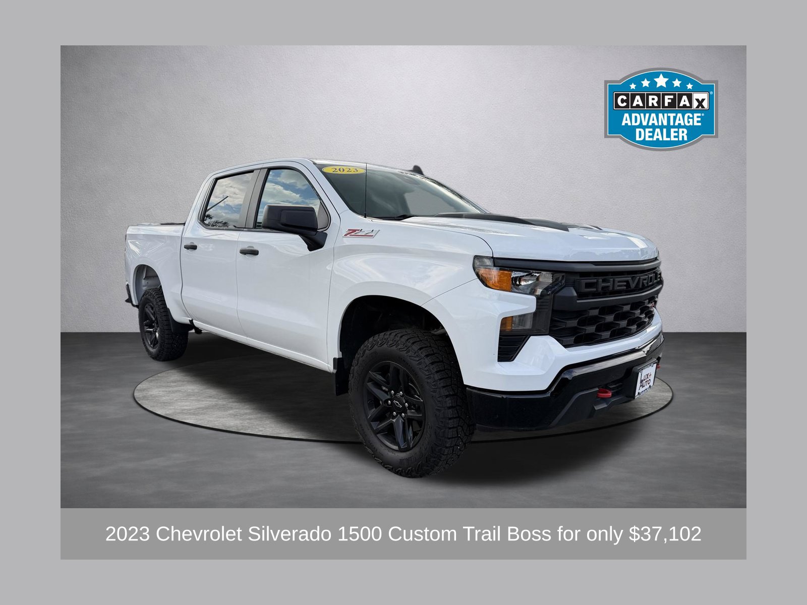 Used 2023 Chevrolet Silverado 1500 Custom Trail Boss AWD/4WD 360° Tour