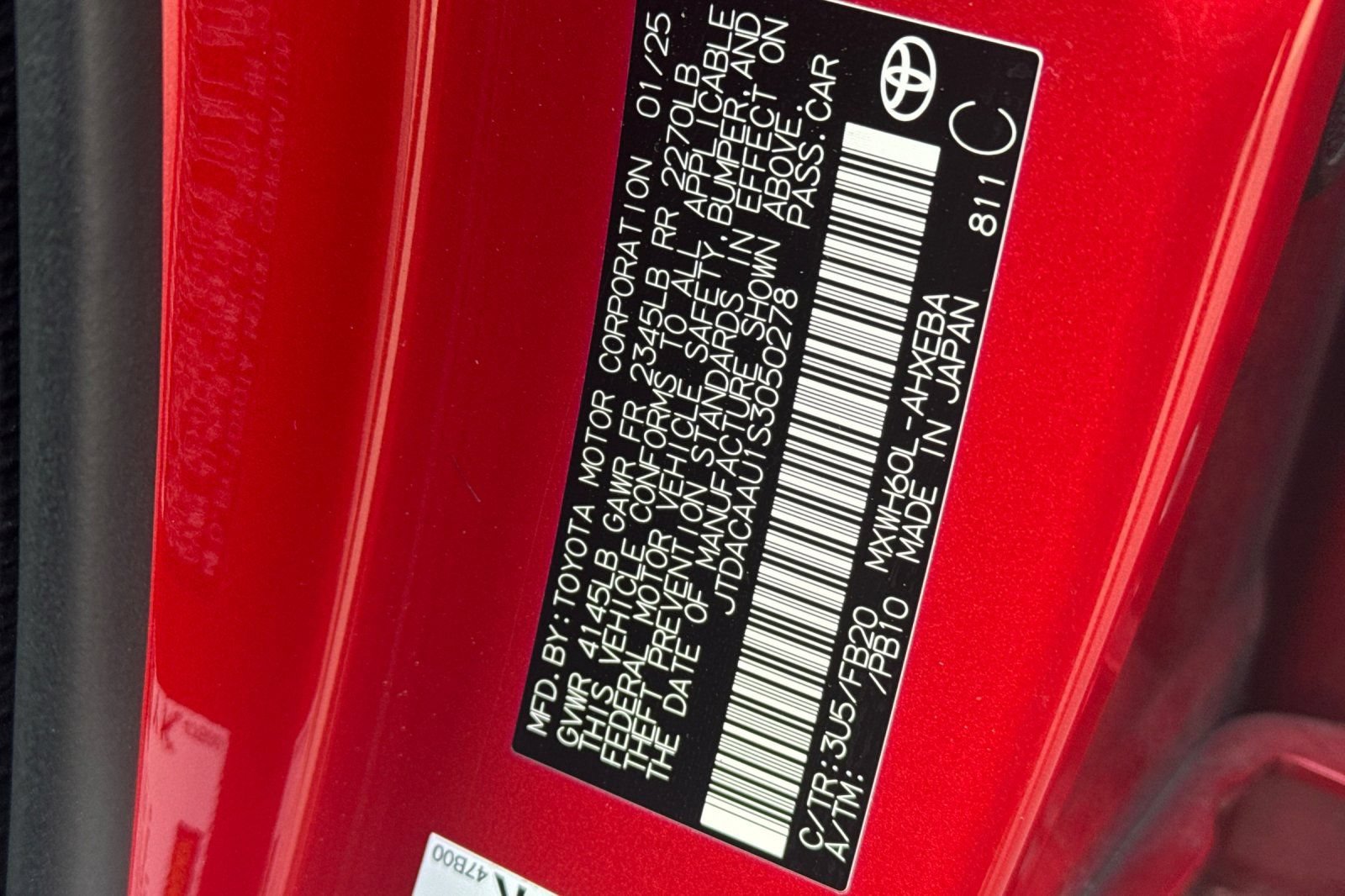 Certified 2025 Toyota Prius LE FWD image 56