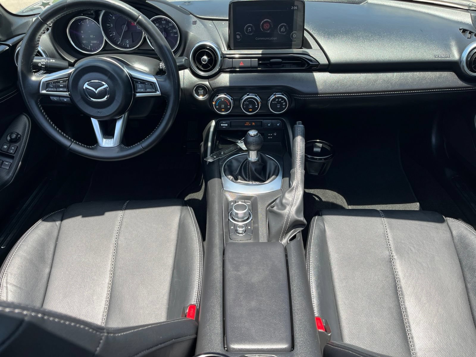 Certified 2021 MAZDA MX-5 Miata RF Grand Touring RWD image 16