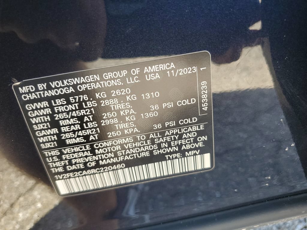 Used 2024 Volkswagen Atlas Cross Sport SEL Premium R-Line AWD/4WD image 26