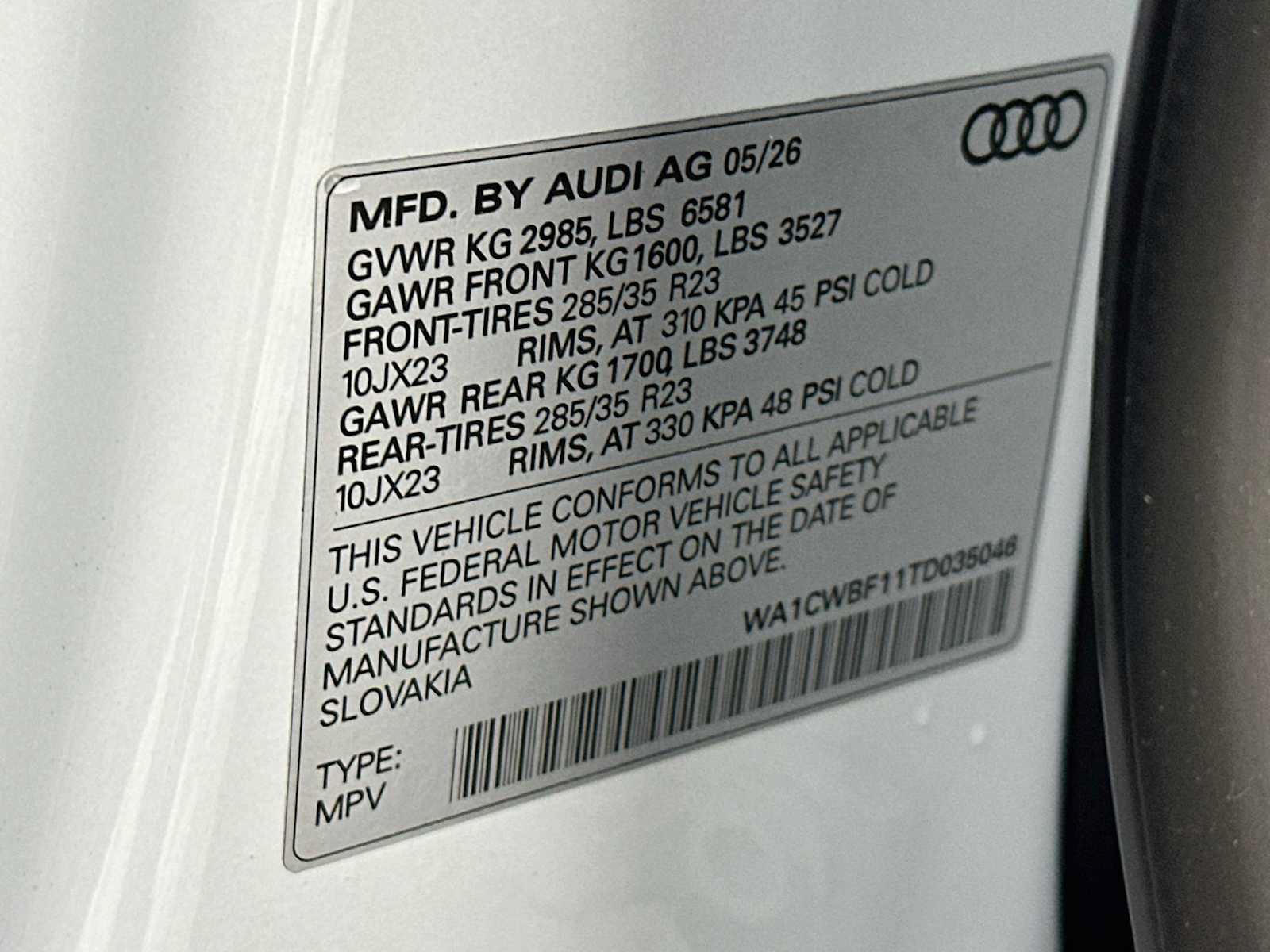 New 2026 Audi SQ8 Prestige AWD/4WD image 31
