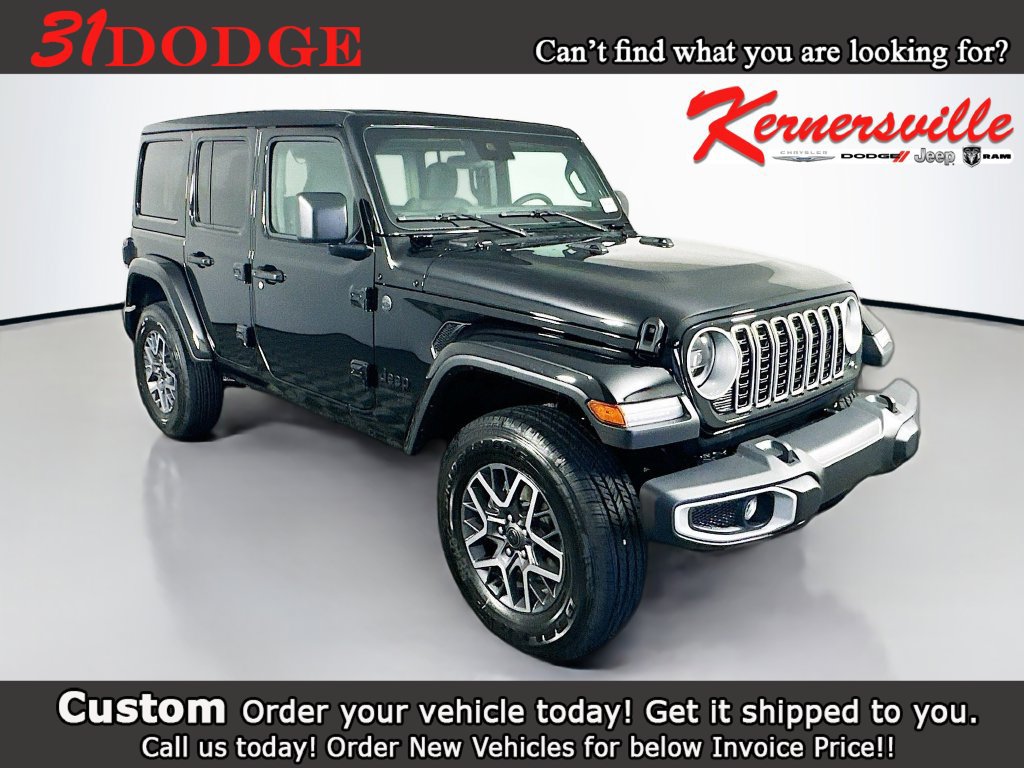New 2025 Jeep Wrangler Unlimited Sahara