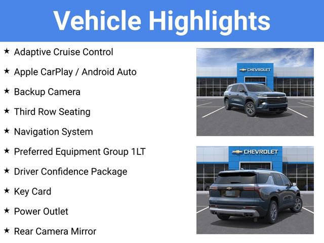 New 2026 Chevrolet Traverse LT w/ Driver Confidence Package FWD image 4