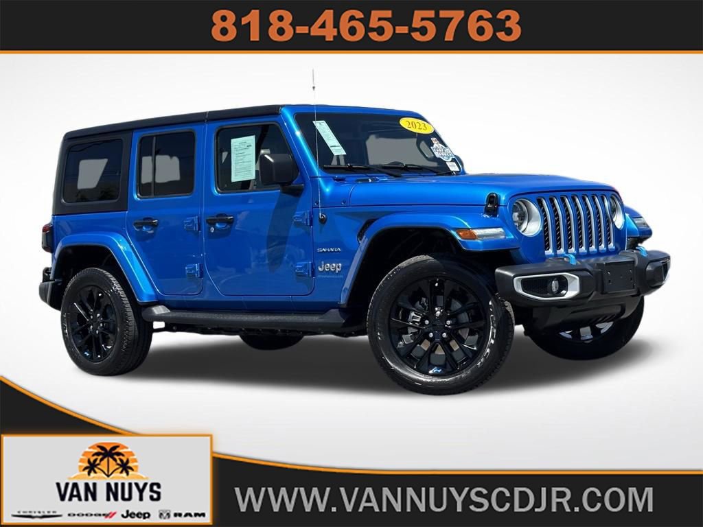 Used 2023 Jeep Wrangler Unlimited Sahara