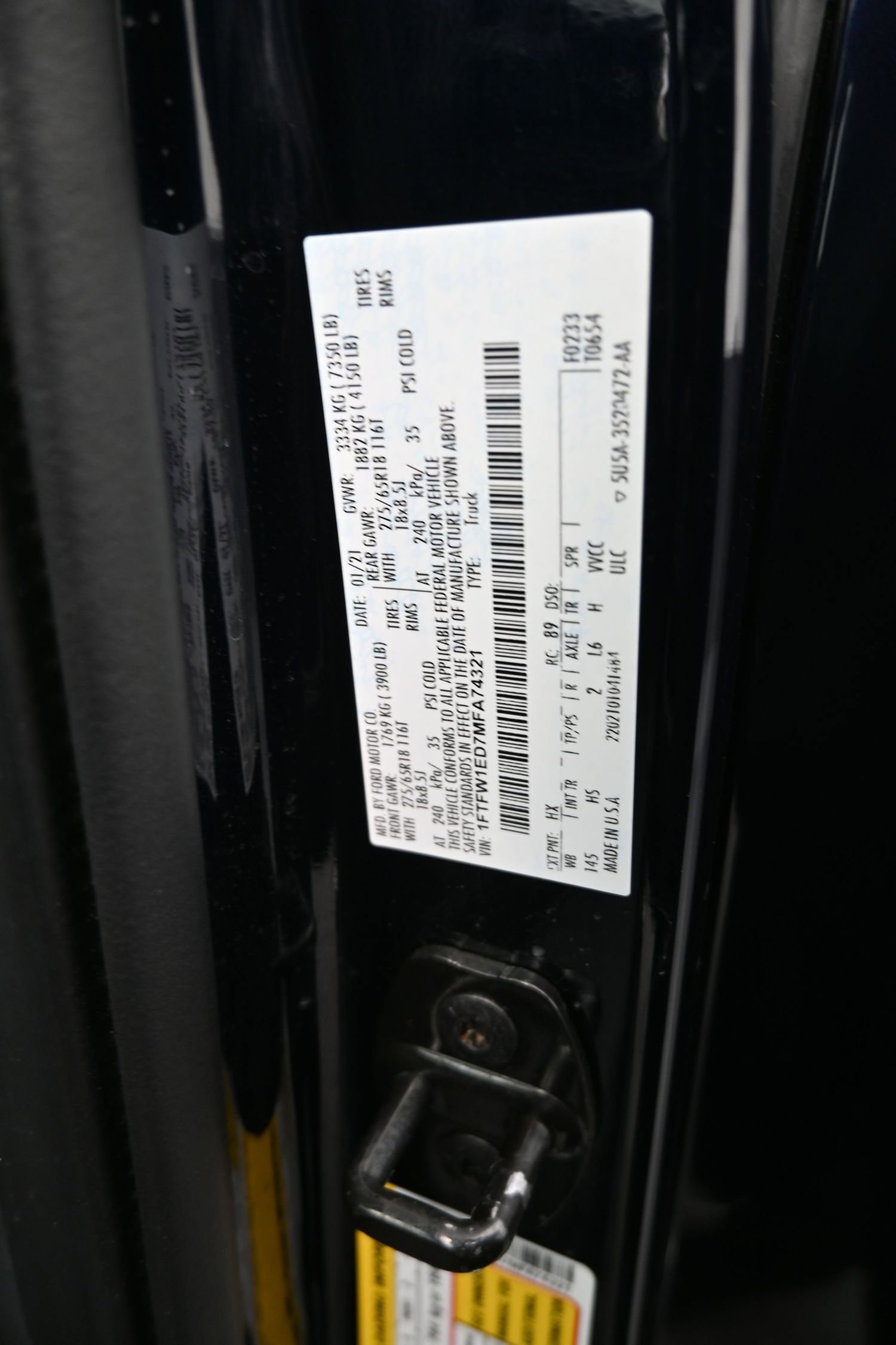 Used 2021 Ford F150 Lariat w/ Tow Technology Package image 15