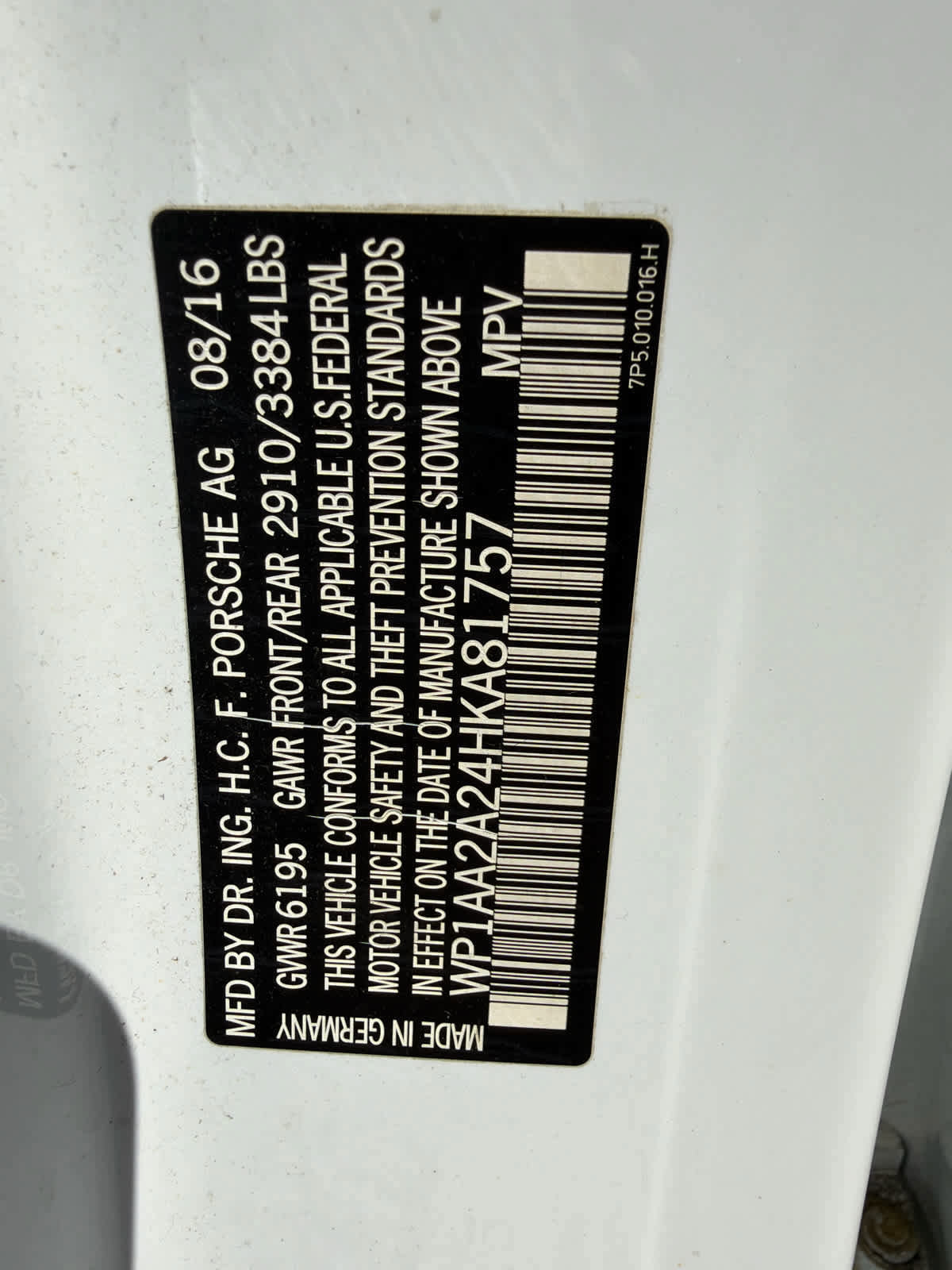 Used 2017 Porsche Cayenne Platinum Edition image 21