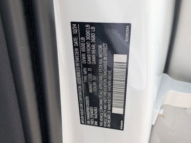 Certified 2025 Volvo XC90 T8 Plus w/ Protection Package Premier image 24