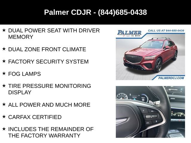 Used 2025 Genesis GV70 3.5T Sport w/ Sport Advanced Package image 24