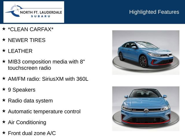 Used 2025 Volkswagen Jetta GLI Autobahn FWD image 7