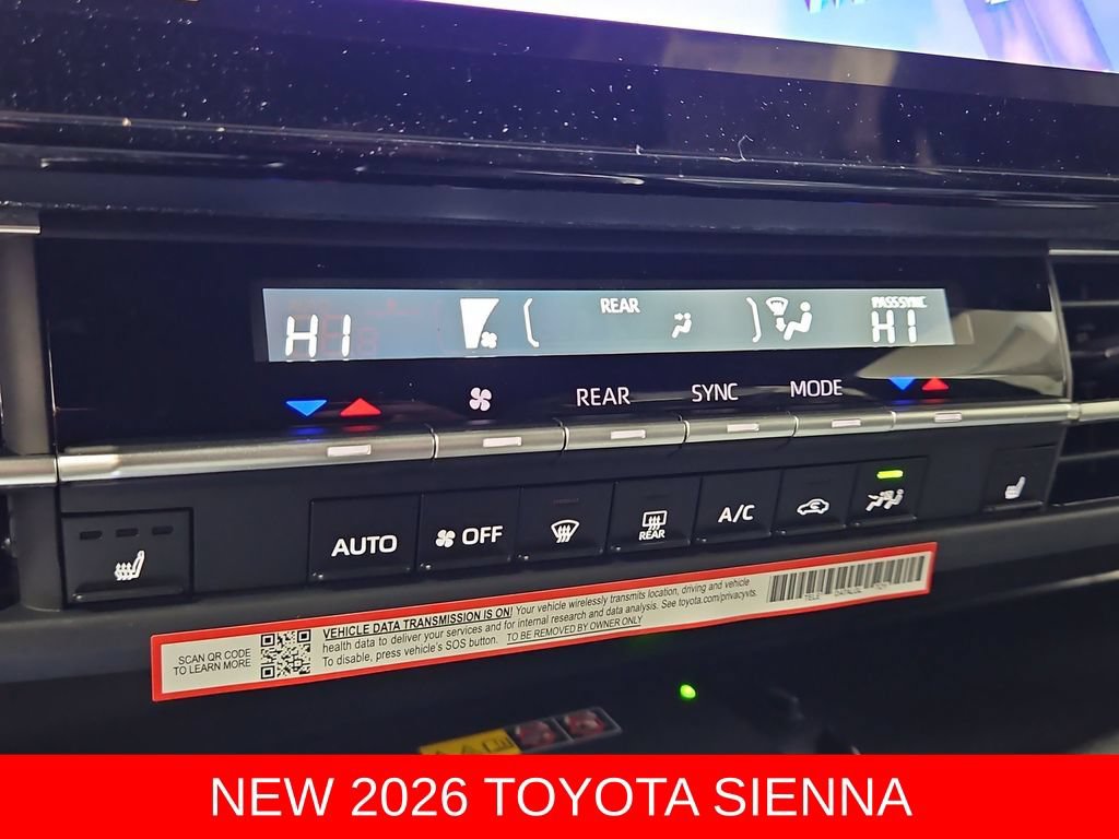 New 2026 Toyota Sienna XSE AWD/4WD image 20