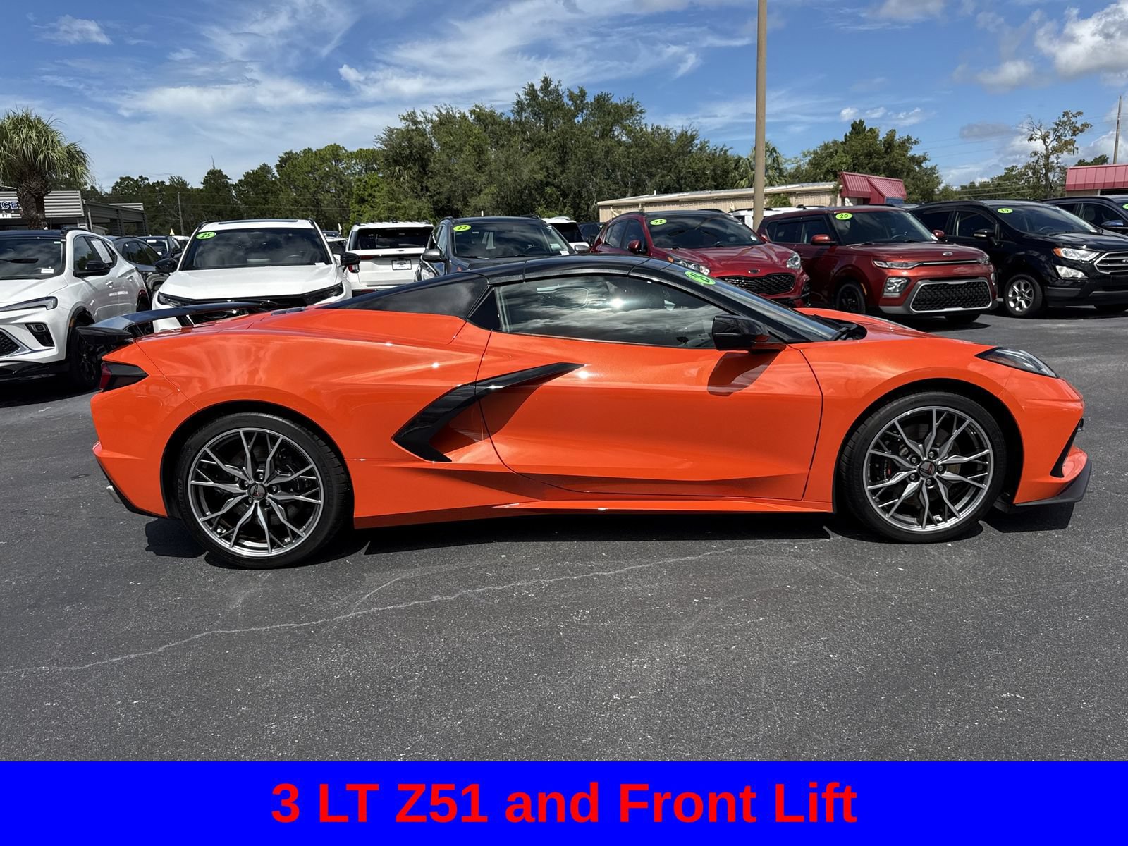Used 2025 Chevrolet Corvette Stingray Premium Conv w/ Z51 Performance Package RWD image 3