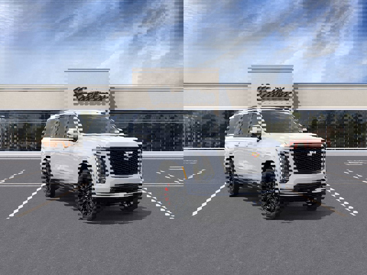 New 2026 Cadillac Escalade ESV Platinum Sport w/ LPO, ONYX Package image 1