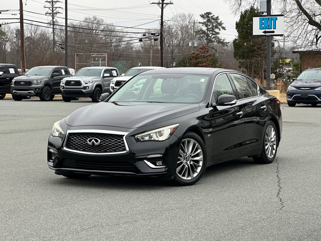 Used 2018 INFINITI Q50 Luxe w/ Essential Package (3.0T Luxe) image 54